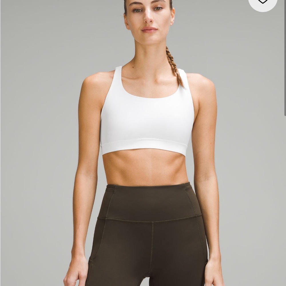 lululemon athletica White Sports Bra